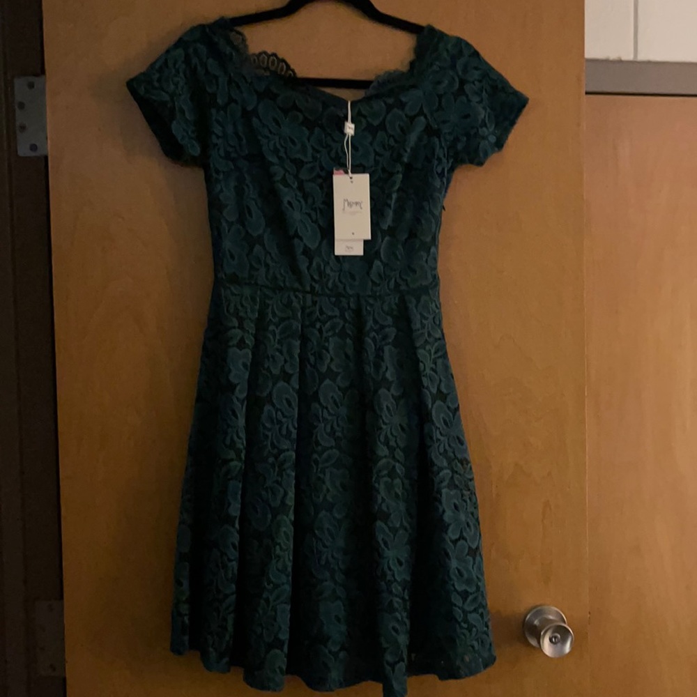 Emerald dress